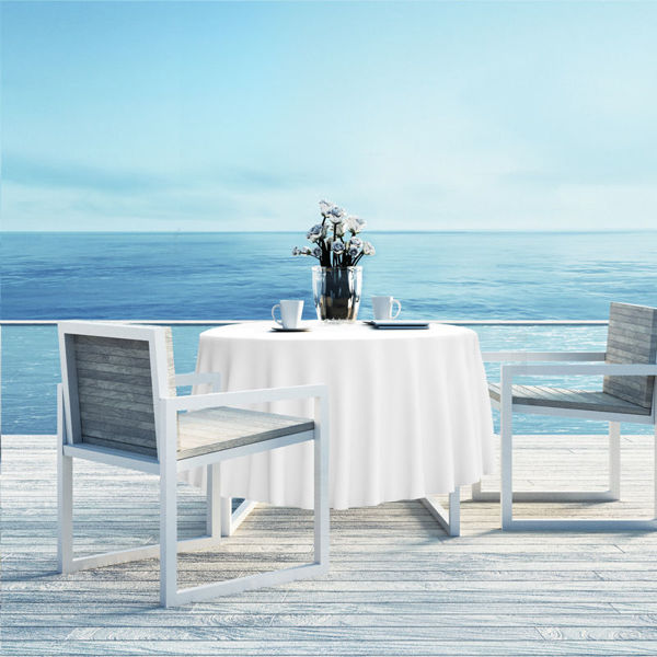 Picture for category Oxford 2-Ply 64" Round Polyester Table Linen